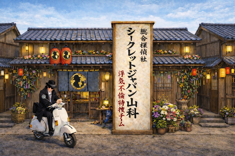 総合探偵社シークレットジャパン山科 浮気特捜チームのイメージ